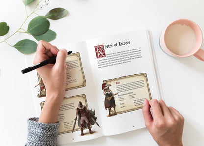 Just Roll With It - Hardback Journal