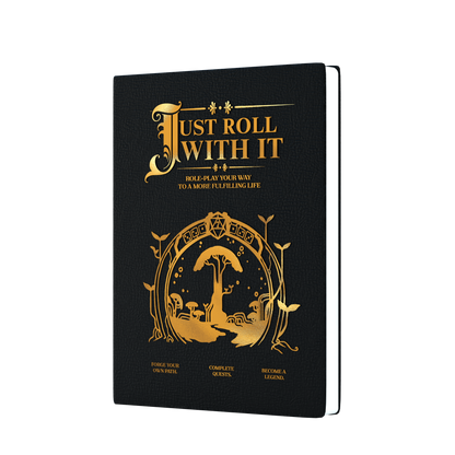 Just Roll With It - Hardback Journal
